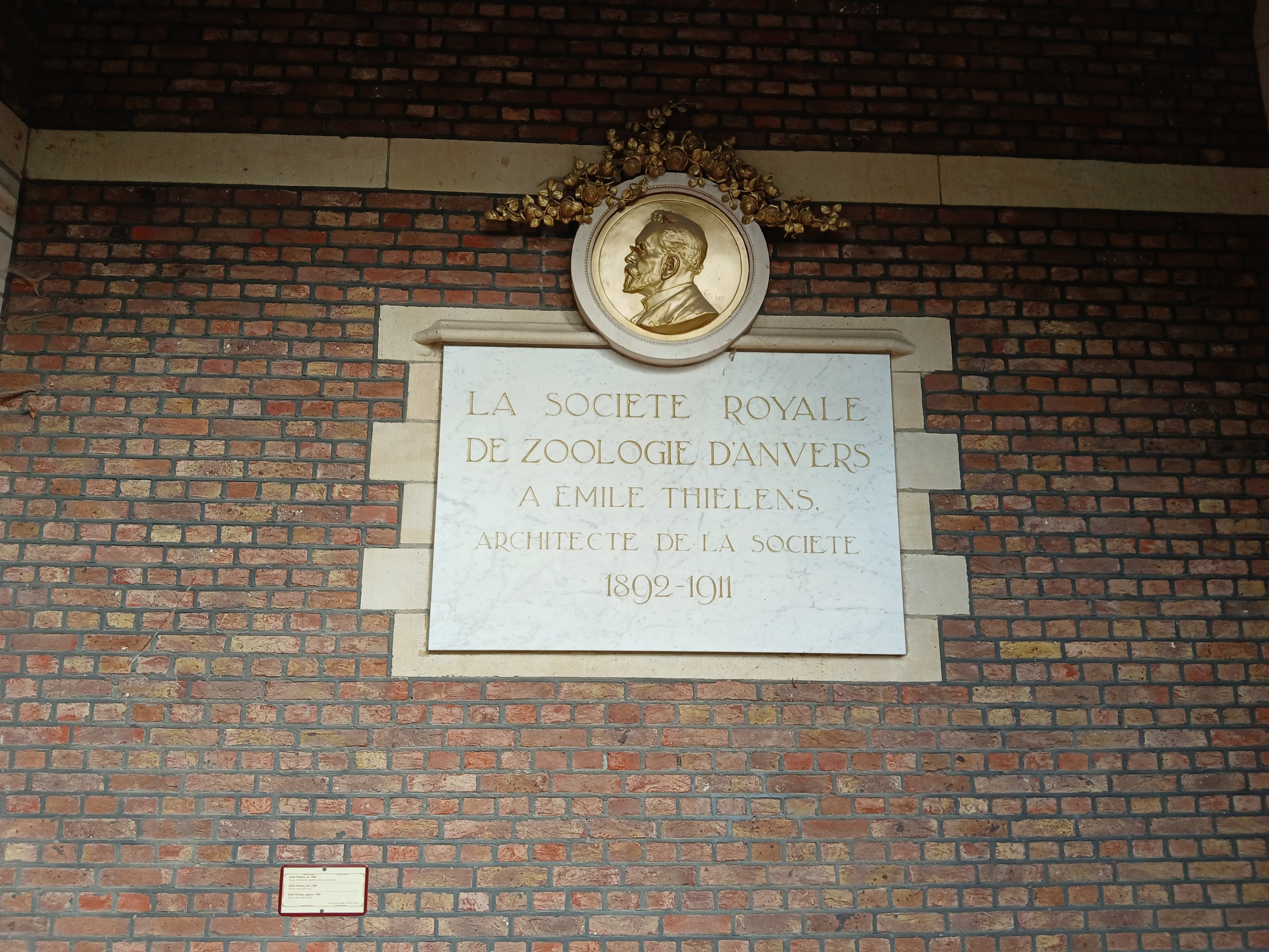 Architect plaque (30th September 2025)