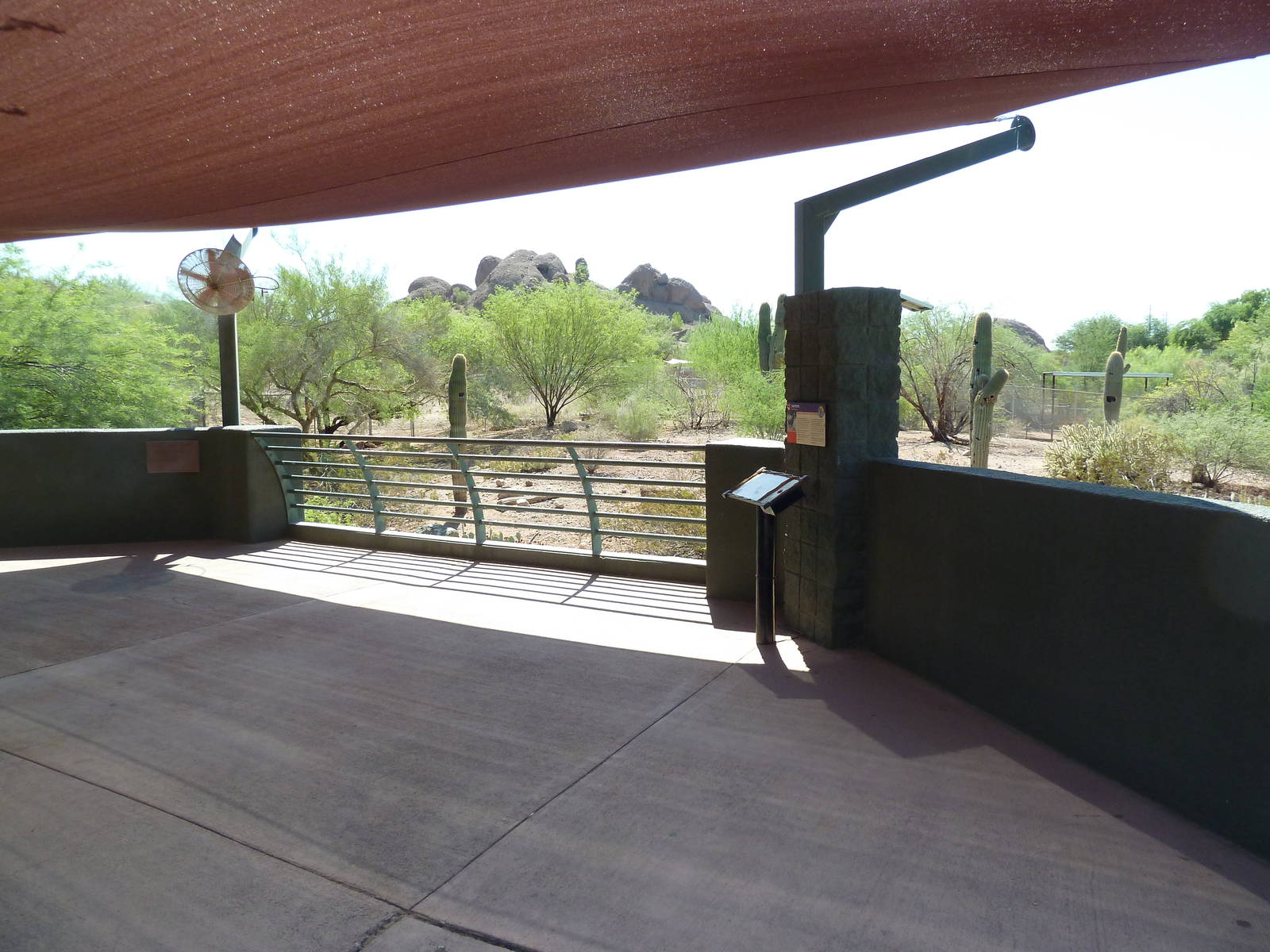 Arizona Trail - Coyote Exhibit Viewing Platform
