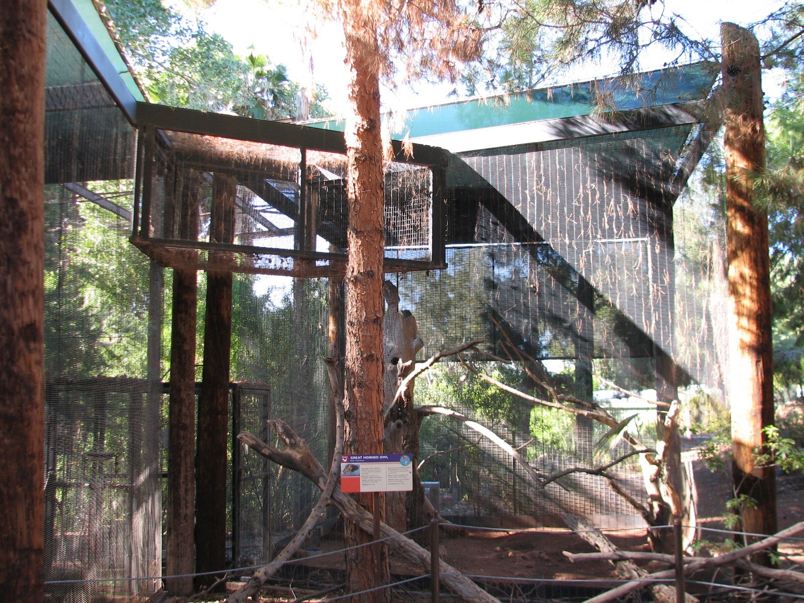 Arizona Trail - Great Horned Owl Exhibit