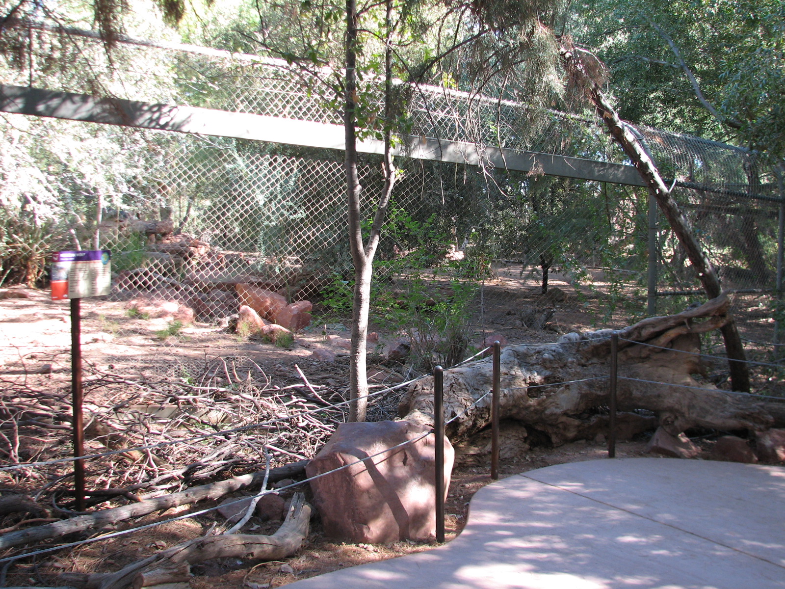 Arizona Trail - Mexican Wolf Exhibit