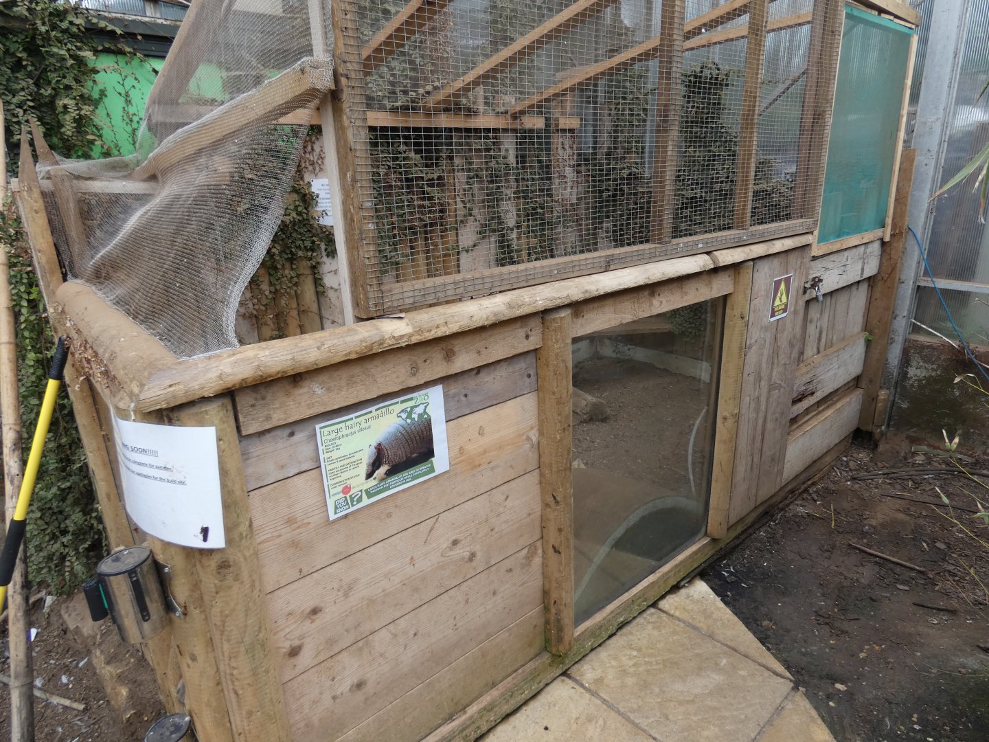 Armadillo enclosure