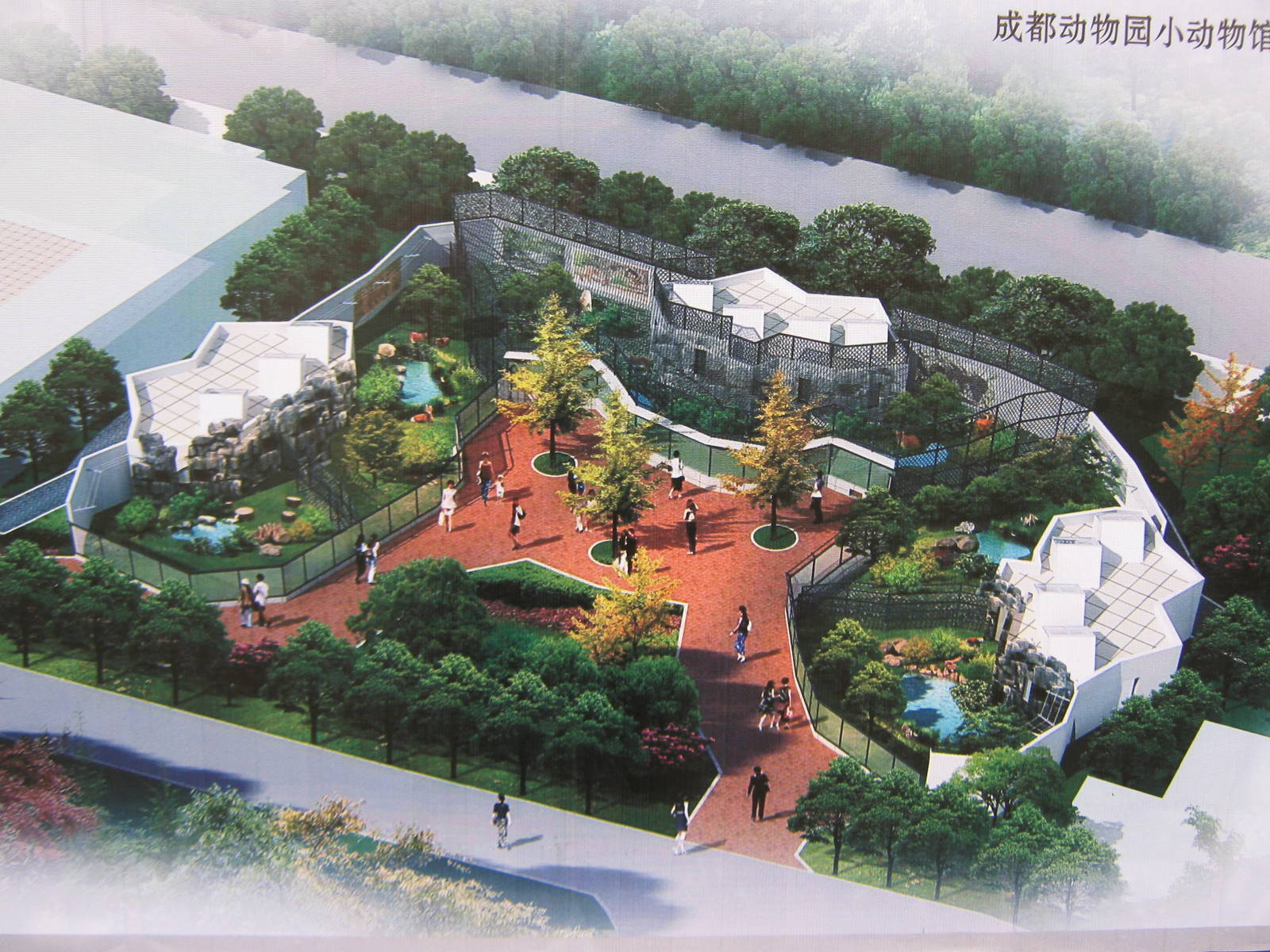 artist impression of small mammal area (under construction)