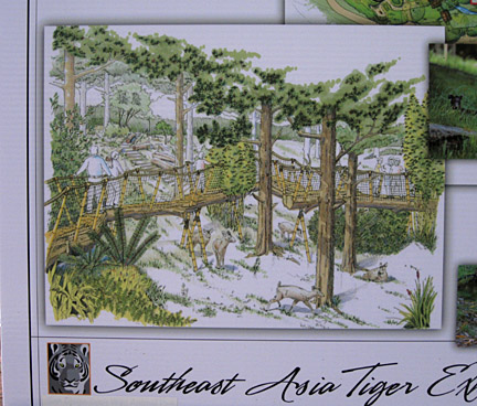 artist rendition of future exhibit