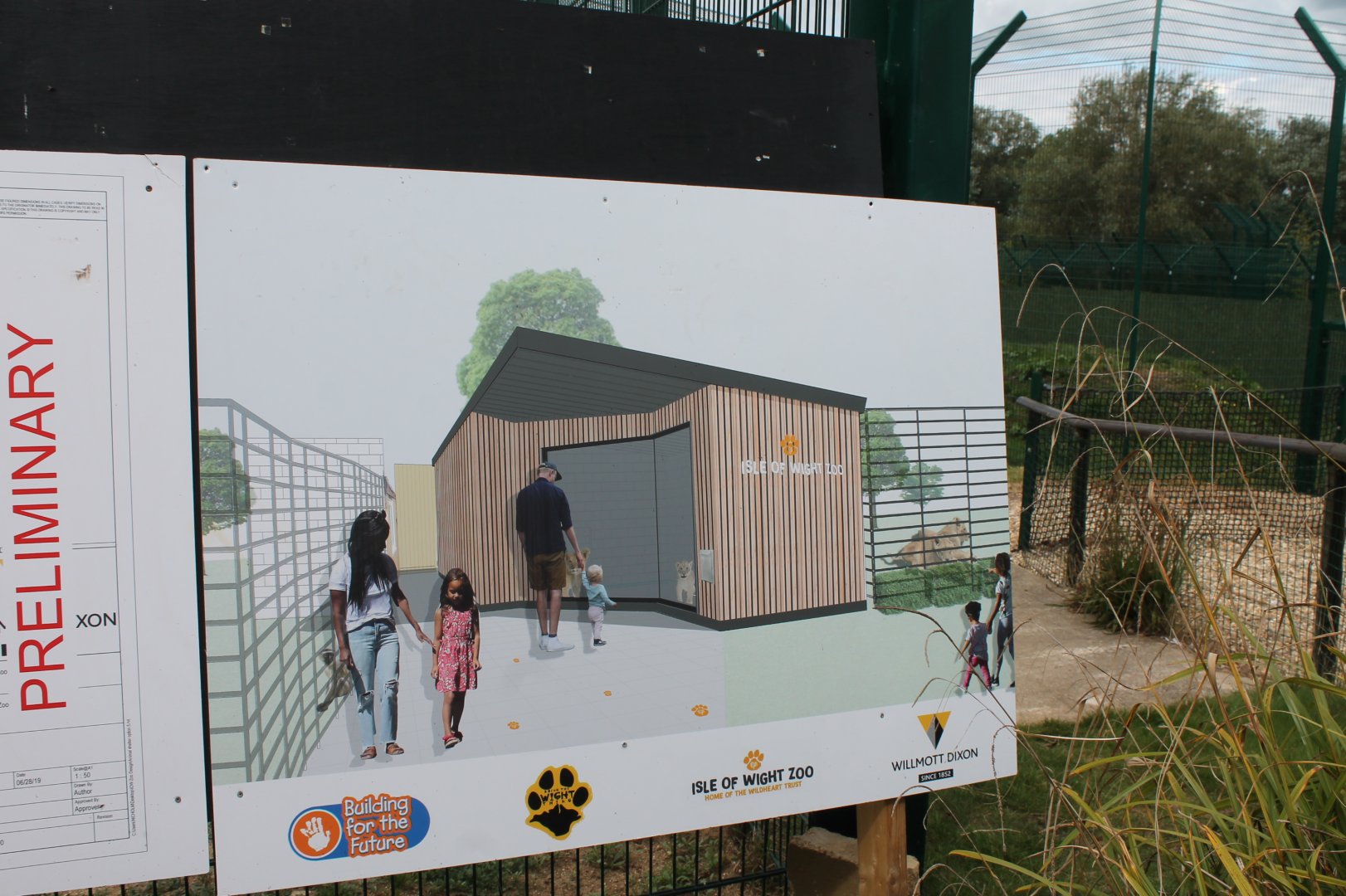 Artist's Impression of New Enclosure