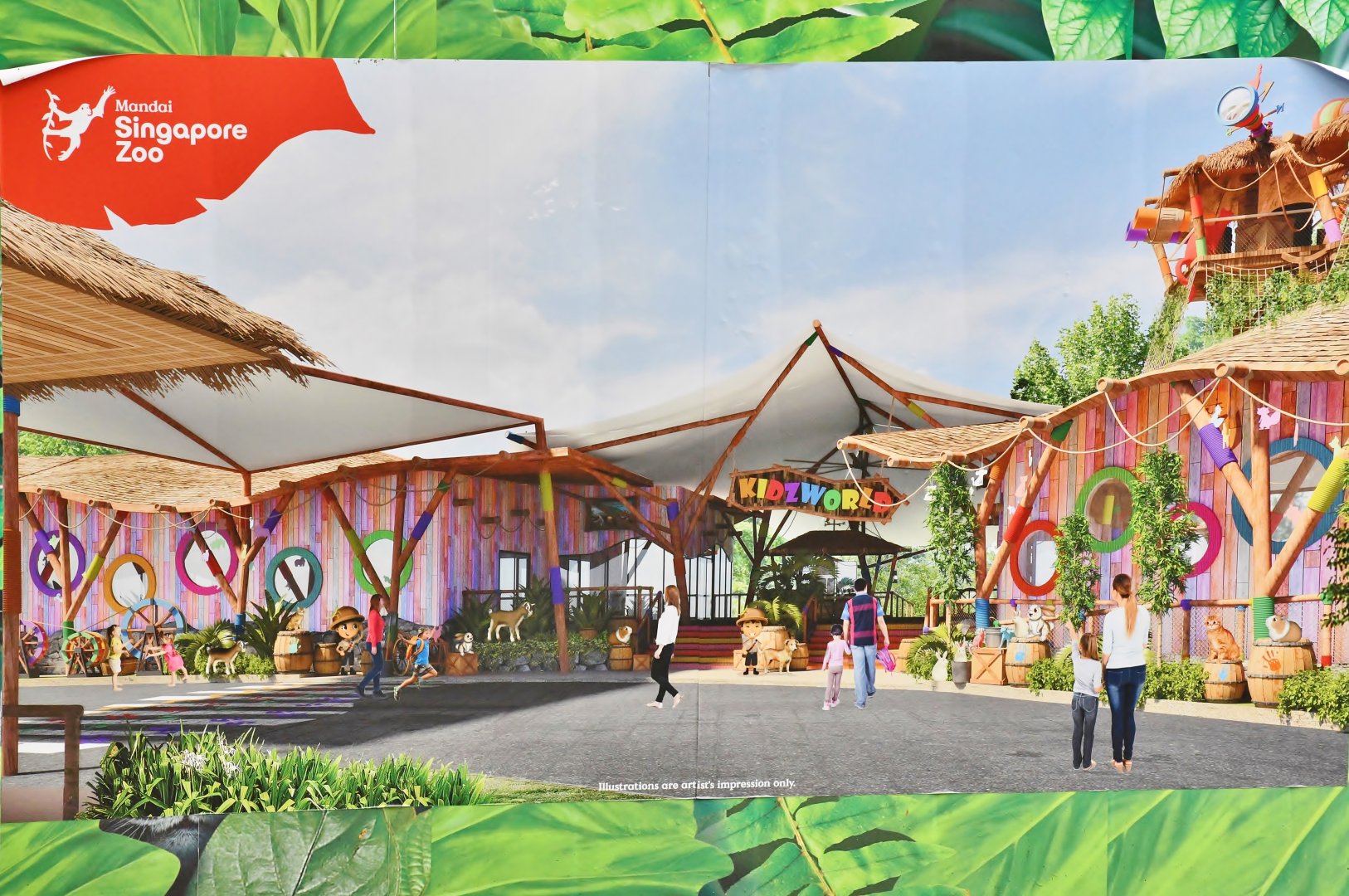 Artist's impression of new Kidzworld