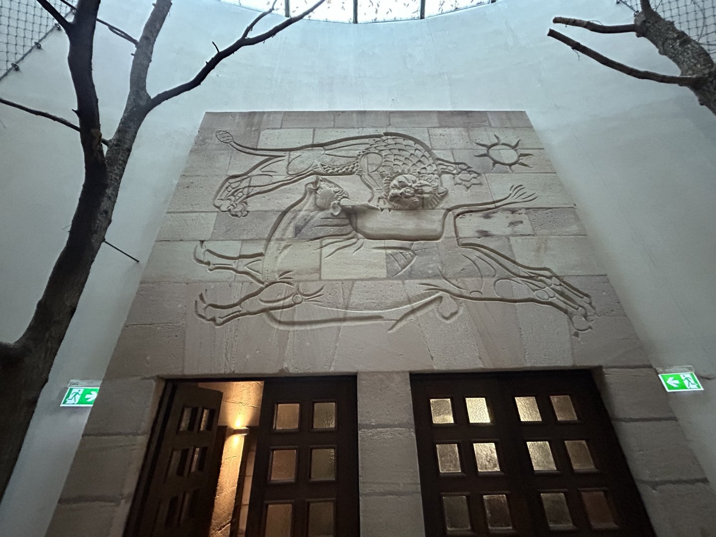 Artwork in Cat House