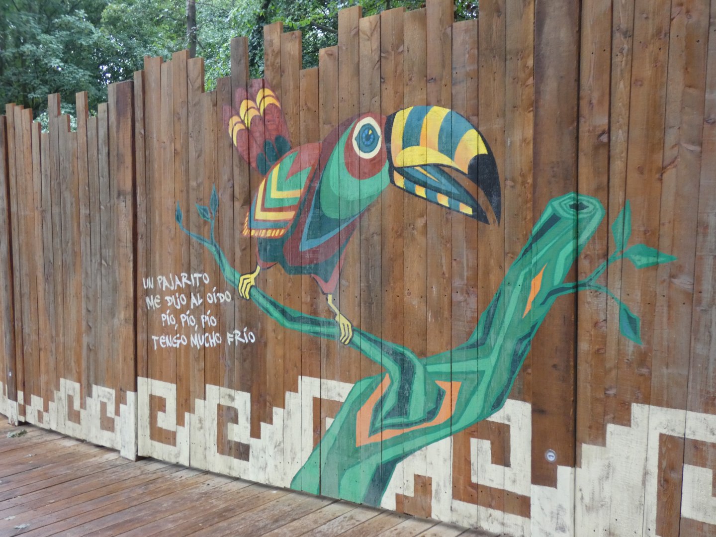 Artwork in new South America exhibit