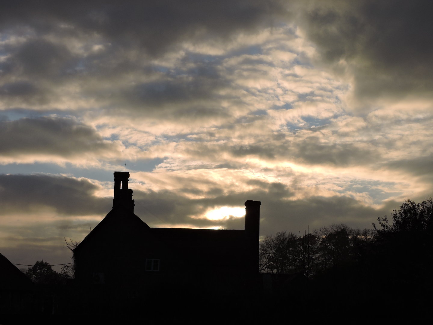 'Arty' shot of the old farm house/discover centre