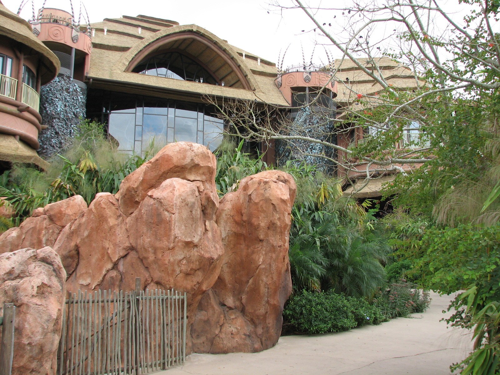 Arusha Rock Savanna Overlook - View Toward Jambo House
