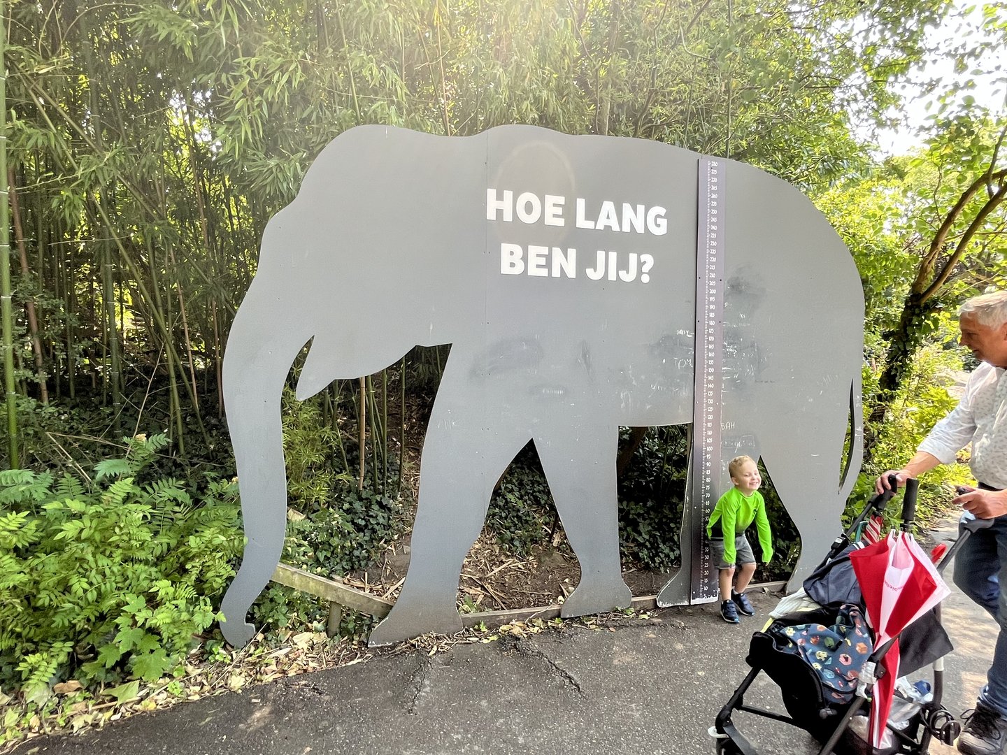 Asia- Asian elephant interactive signage 13.7.23