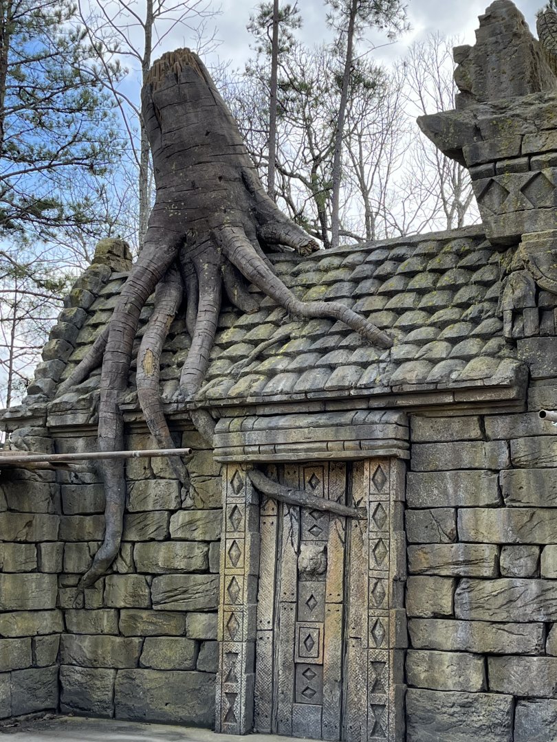 Asia Entrance Rockwork Detail