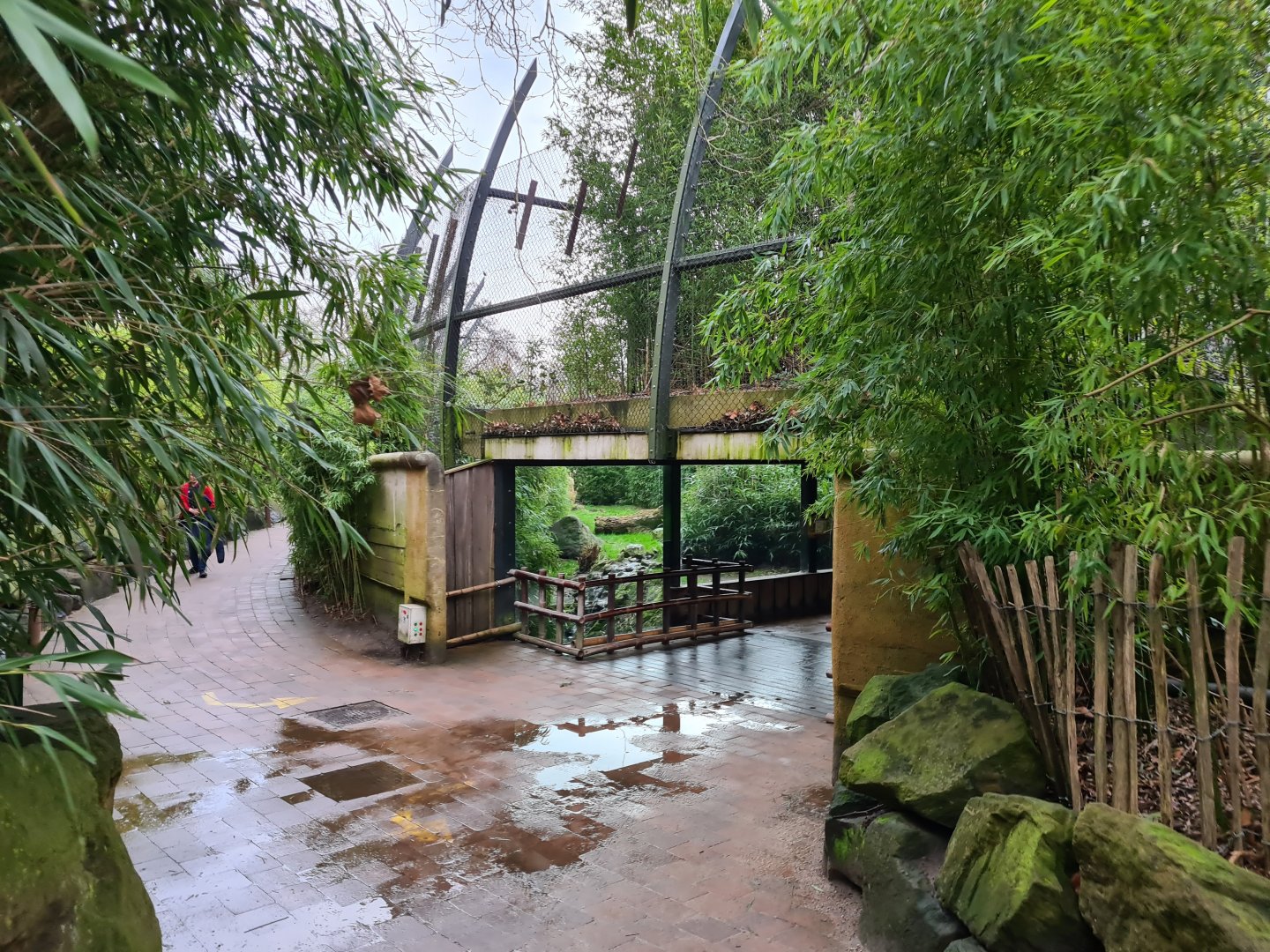 Asia - Entrance to Sumatran tiger area