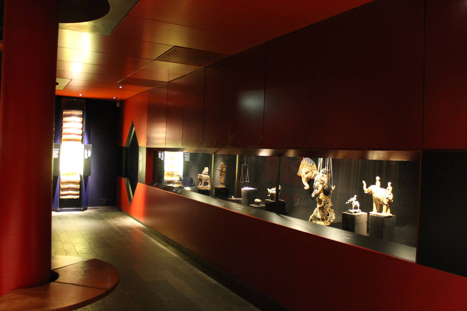 Asia House - Elephant education in basement