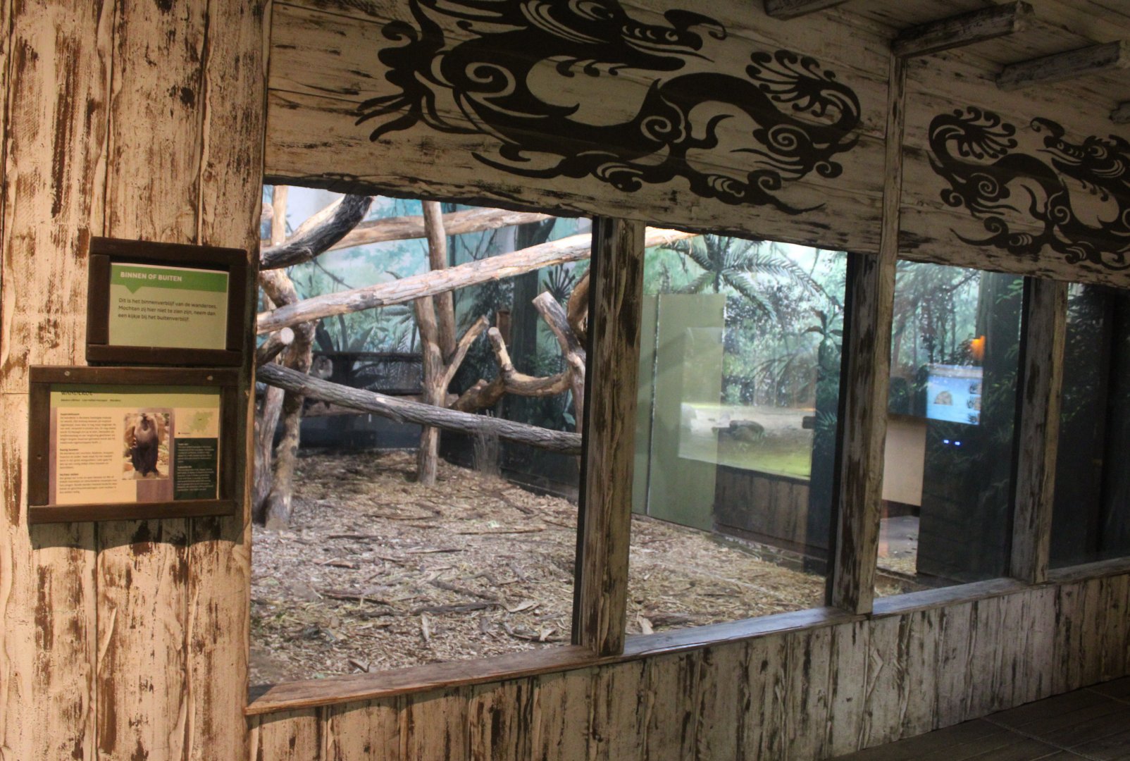 Asia House - Indoor-enclosure Lion-tailed macaque