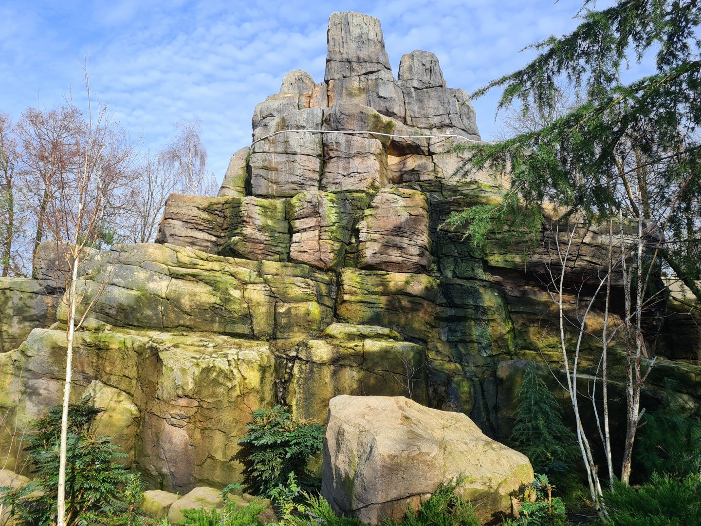 Asia - Mountain animal enclosure