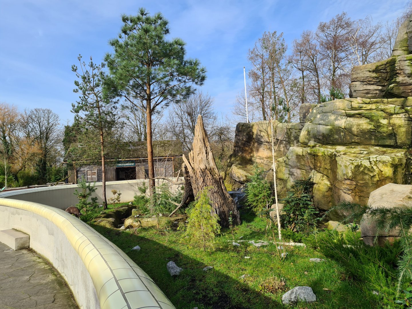 Asia - Mountain animal enclosure