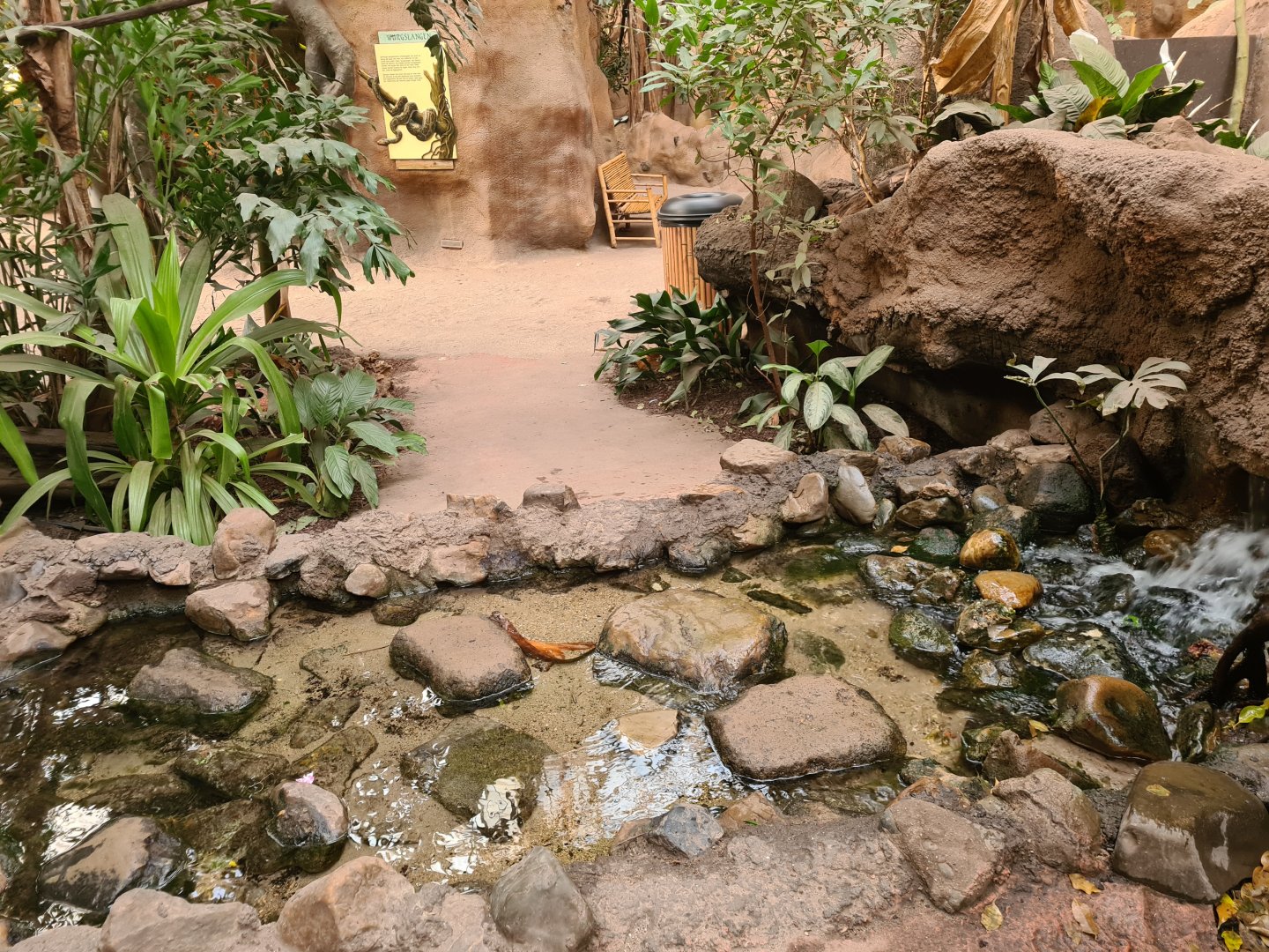 Asia - Stream and adventure path in Taman Indah