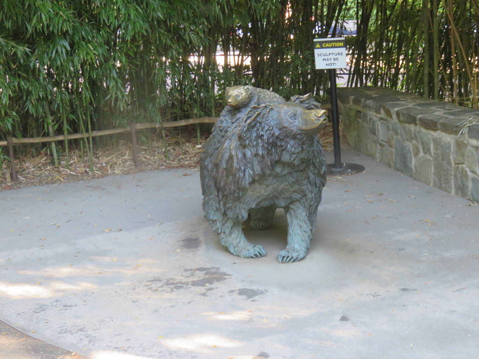 Asia Trail - Sloth Bear Sculpture
