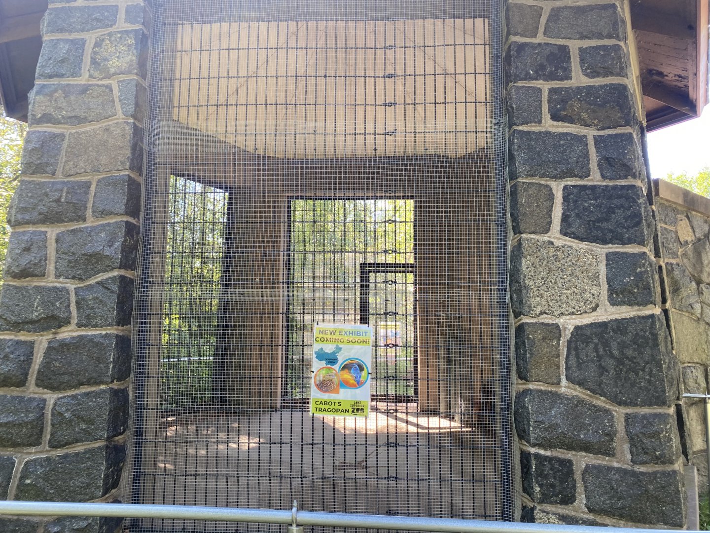 Asian caravan - Future Cabot’s Tragopan Exhibit