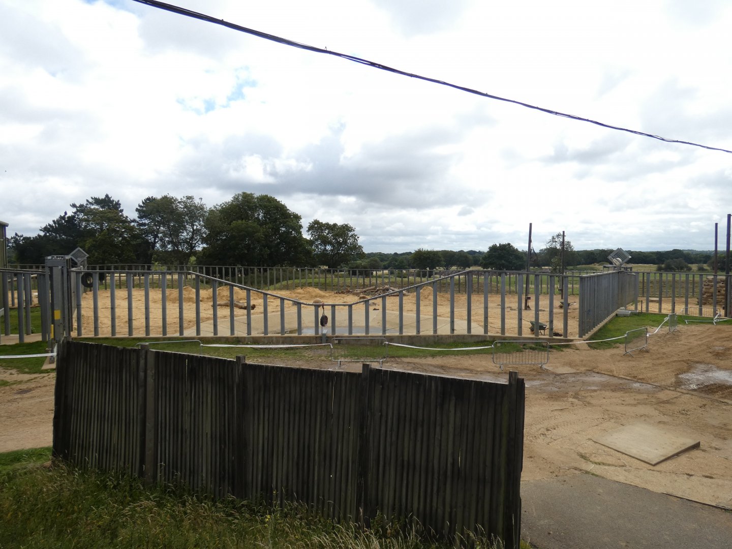 Asian Elephant bull enclosure