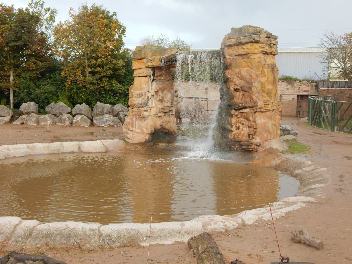 Asian elephant enclosure 071020