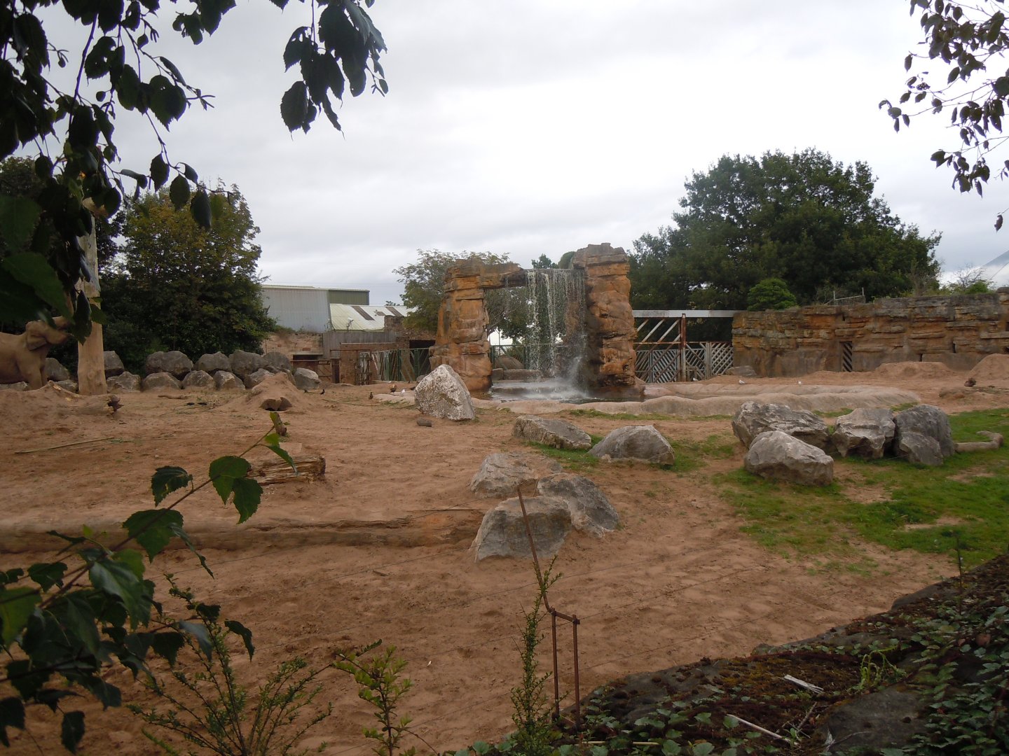 Asian elephant enclosure 110920