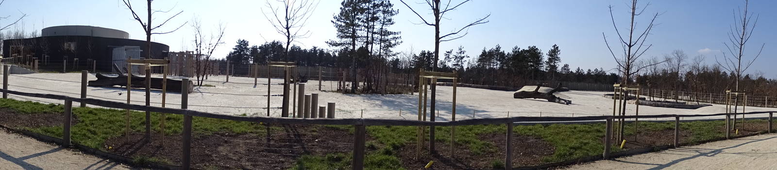 Asian elephant enclosure