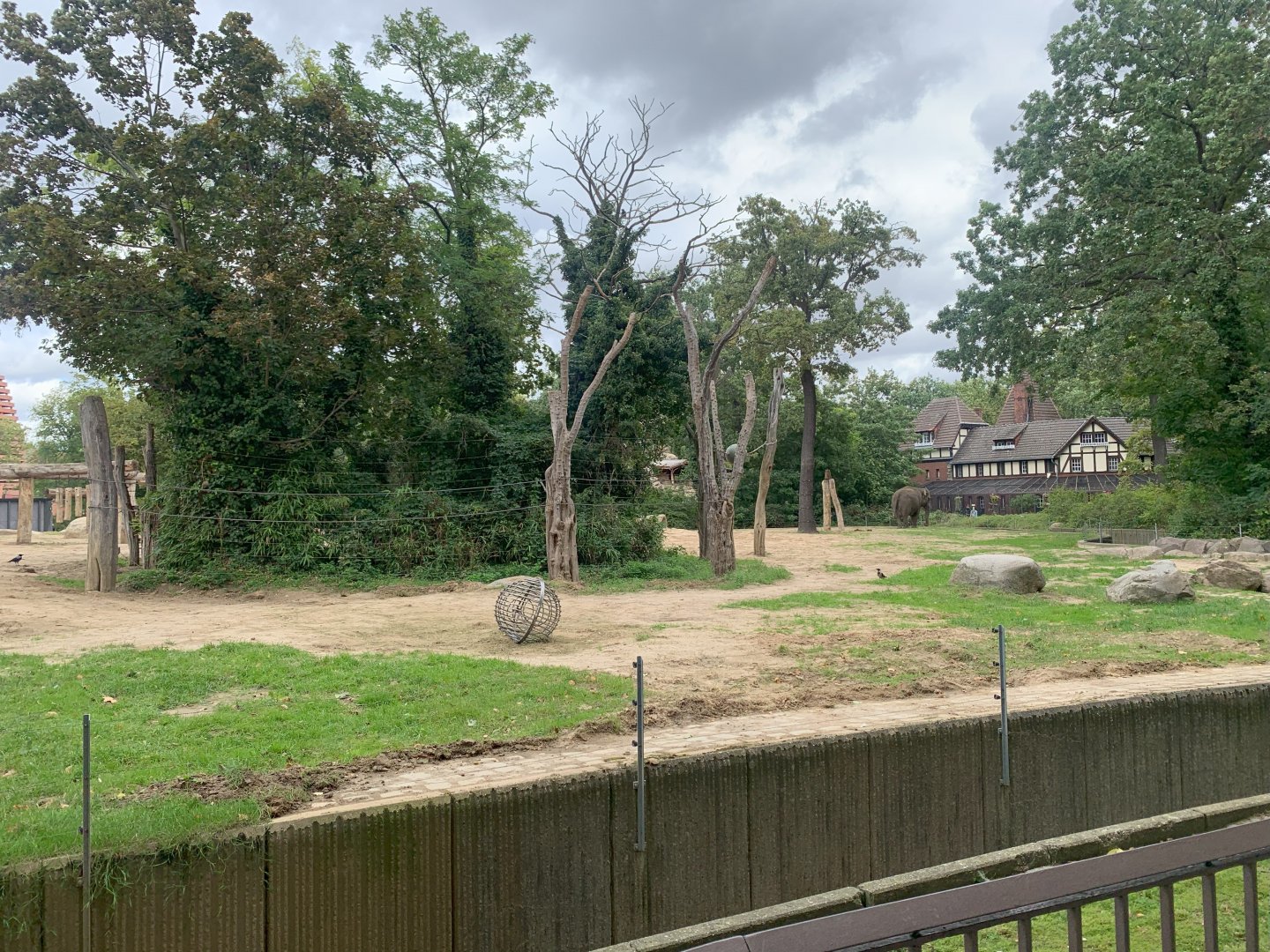Asian Elephant enclosure
