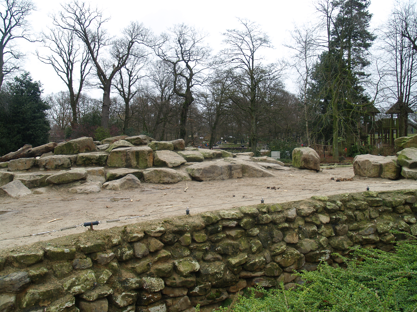 Asian elephant exhibit, 2008-03-01