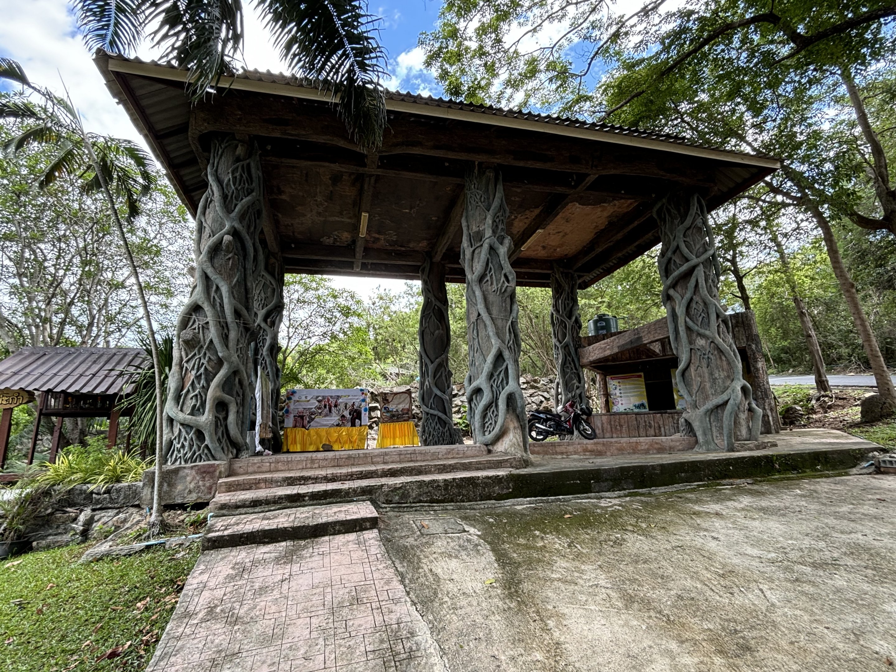 Asian Elephant Exhibit - overlook area