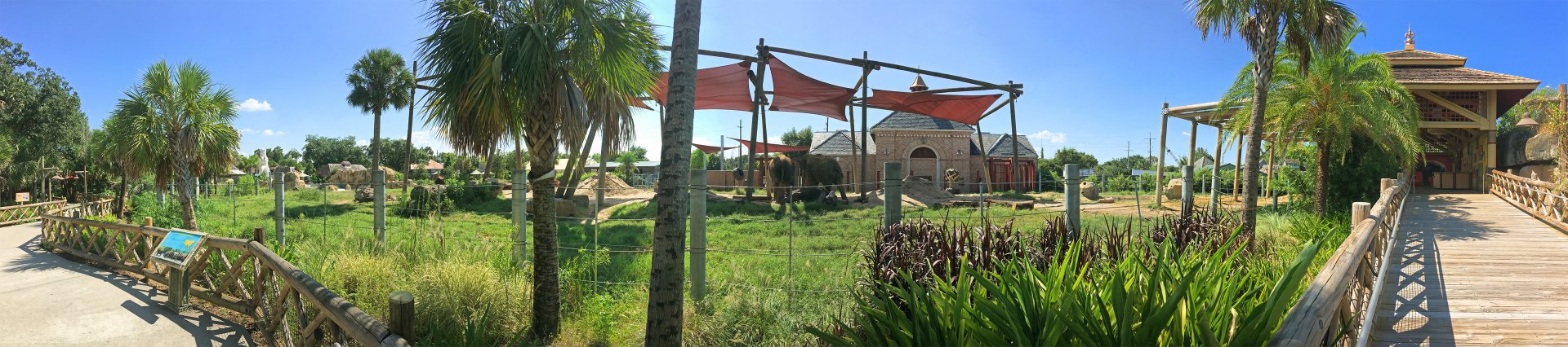 Asian Elephant Exhibit View 1