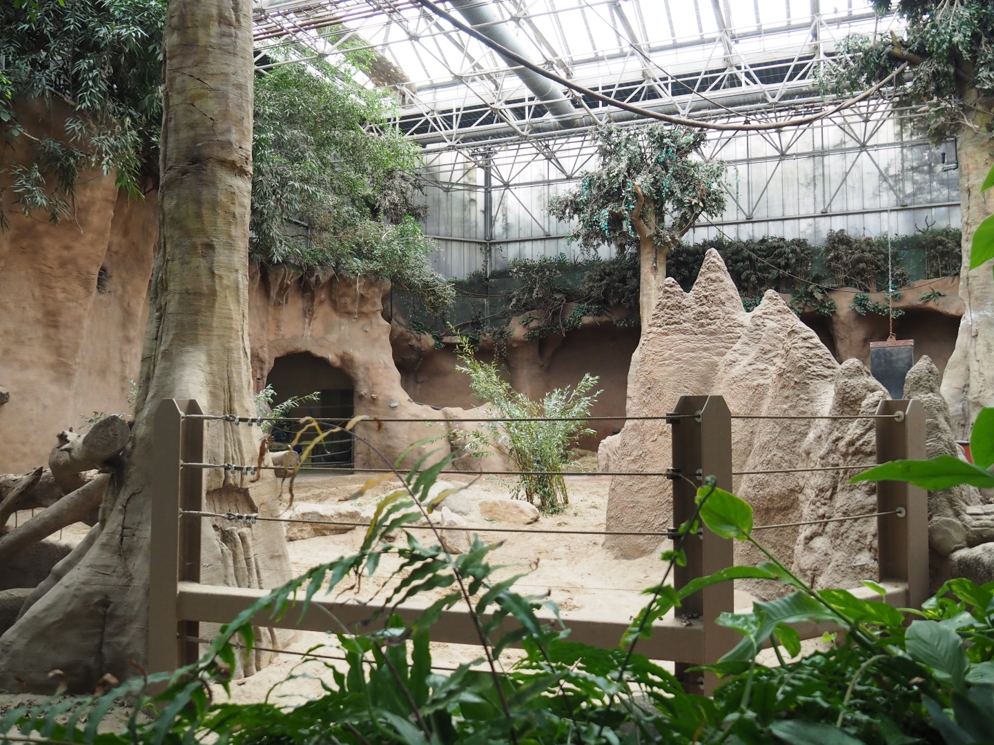 Asian elephant indoor housing in Taman Indah (Nov 10th, 2018)