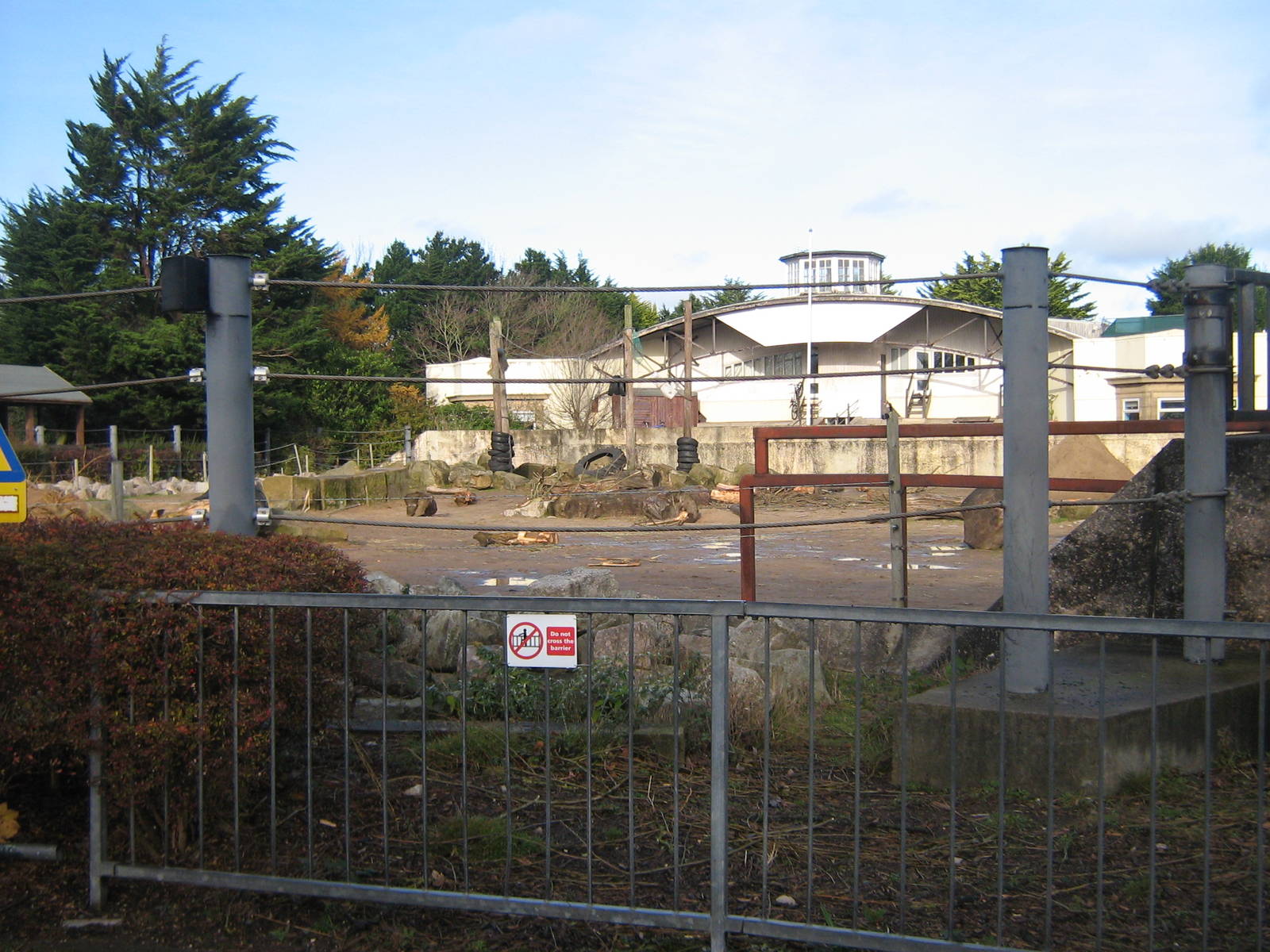 Asian Elephant Outdoor Enclosure.