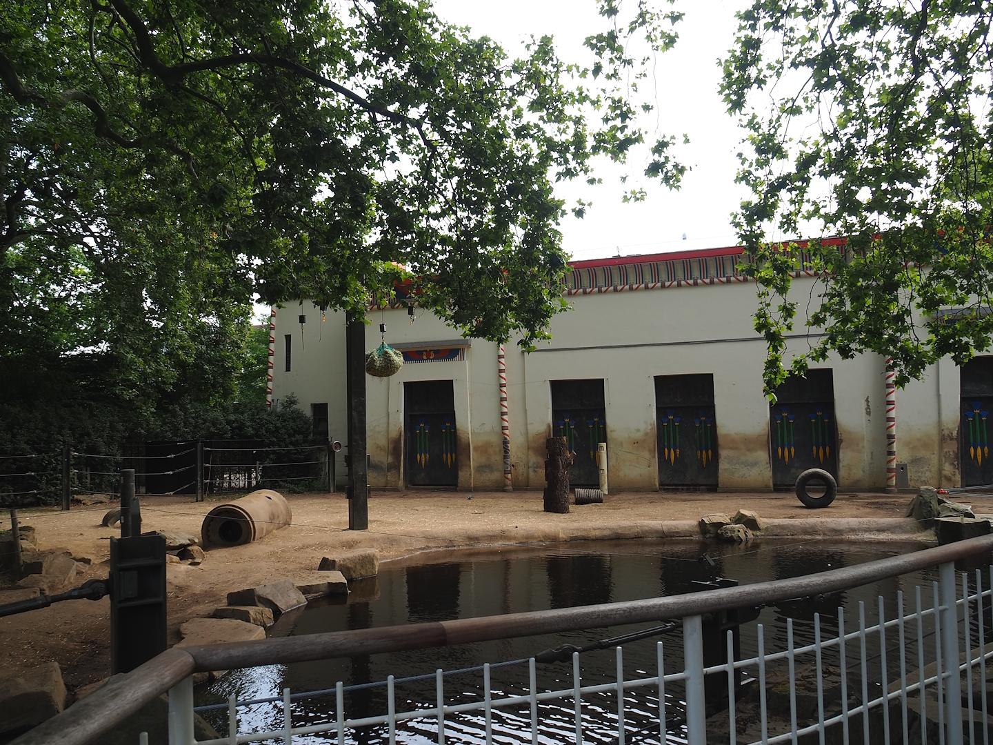 Asian elephant paddock, 2023-07-22