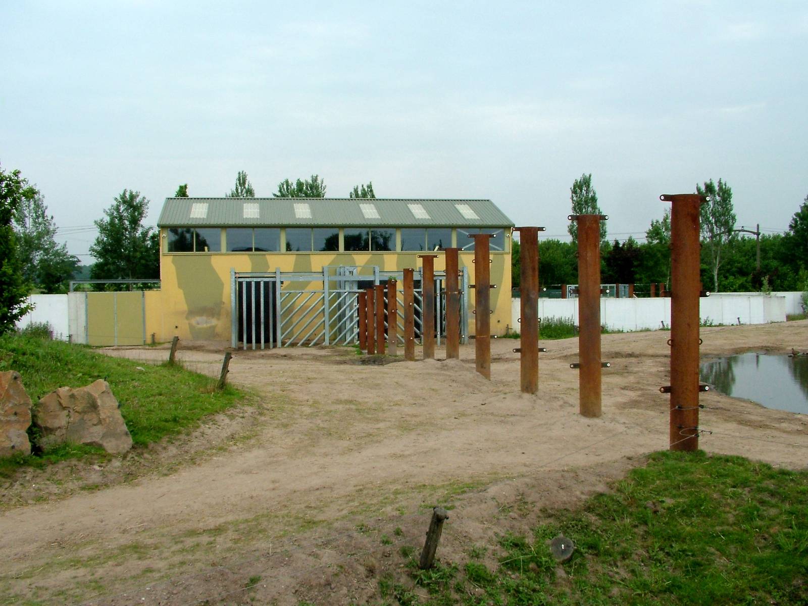 Asian Elephant Paddock at Dierenrijk, 31/05/12
