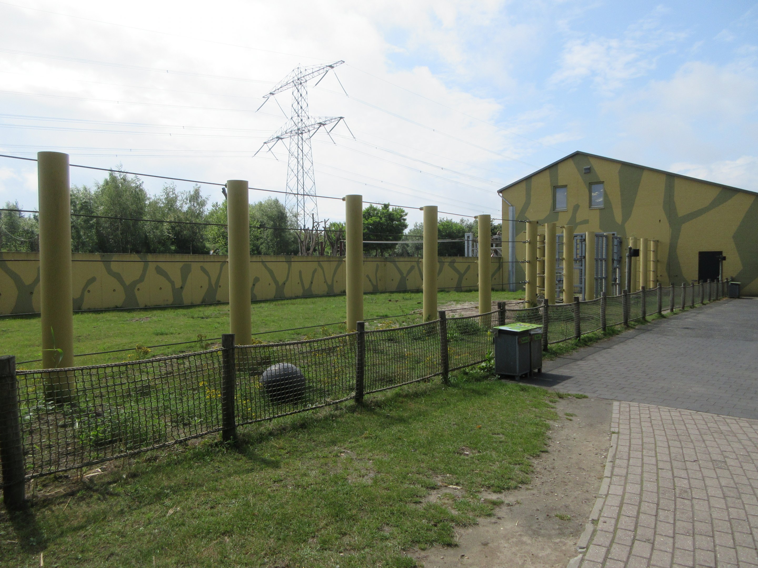Asian Elephant Side Exhibit (for presentations)