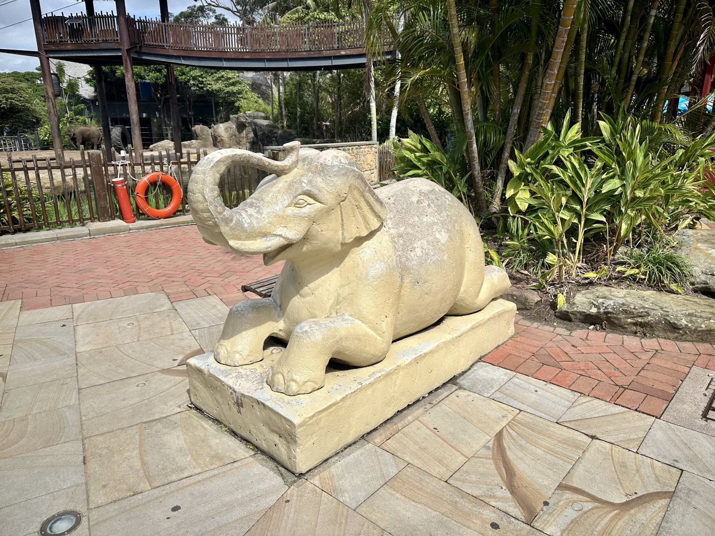 Asian Elephant Statue