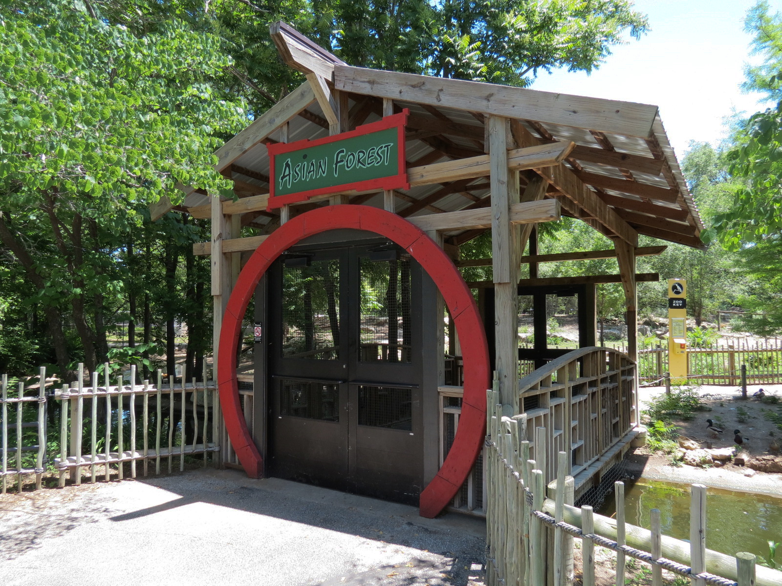 Asian Forest - Entrance