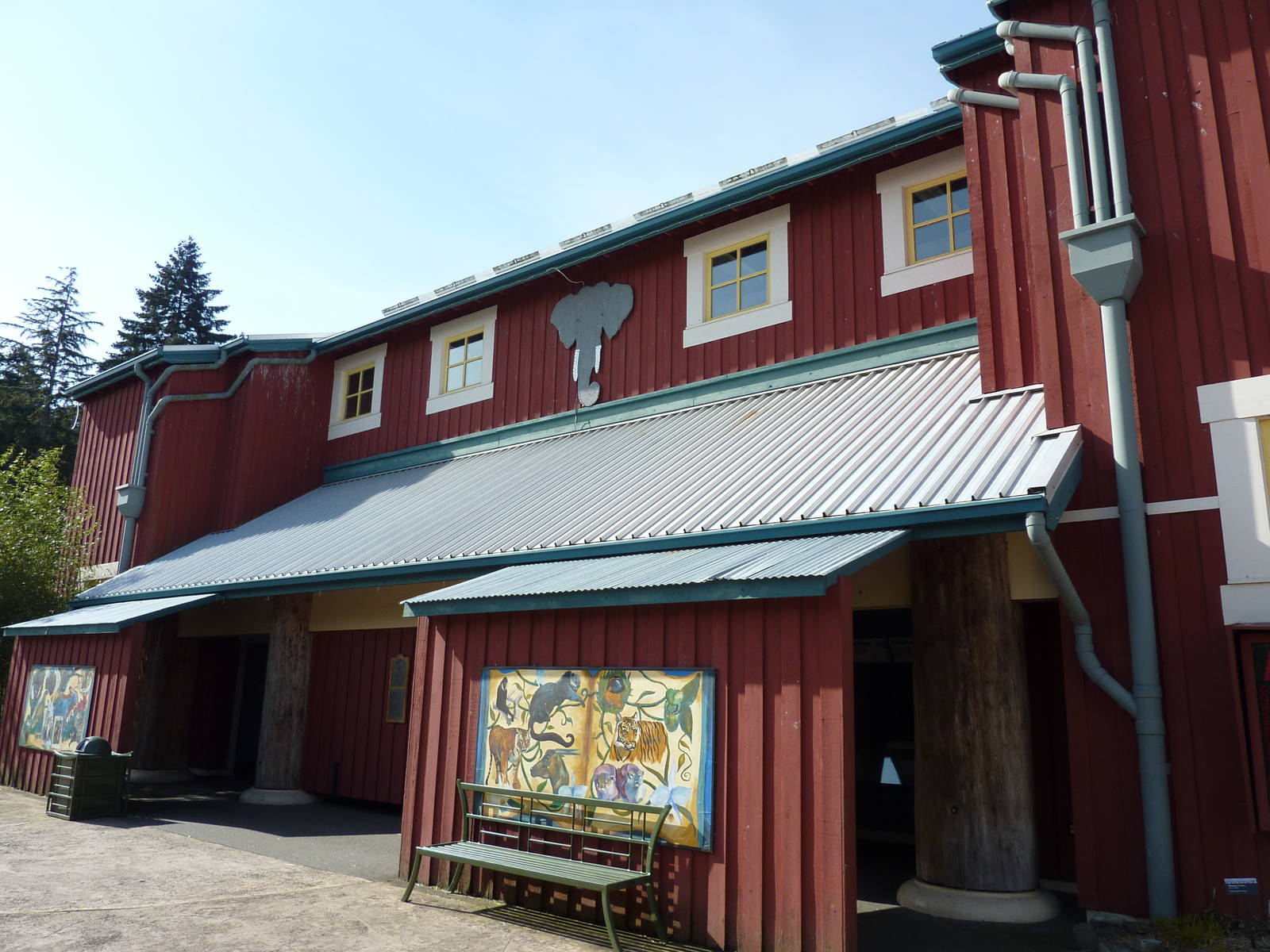 Asian Forest Sanctuary - Elephant Barn