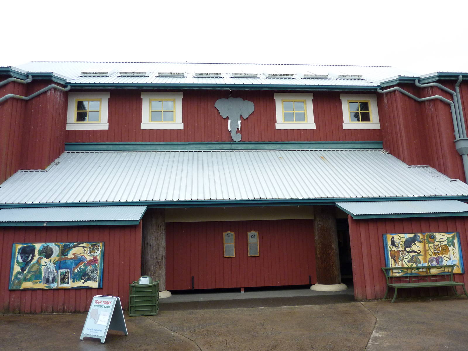 Asian Forest Sanctuary - Elephant Barn