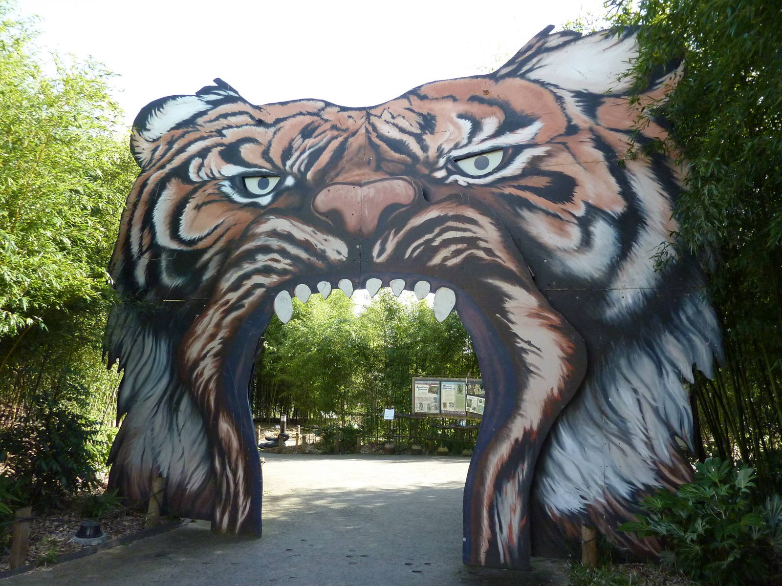 Asian Forest Sanctuary - Entrance