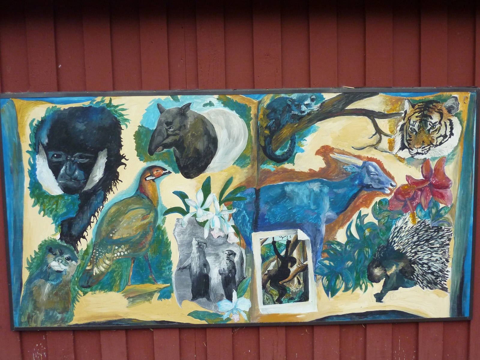 Asian Forest Sanctuary - Mural