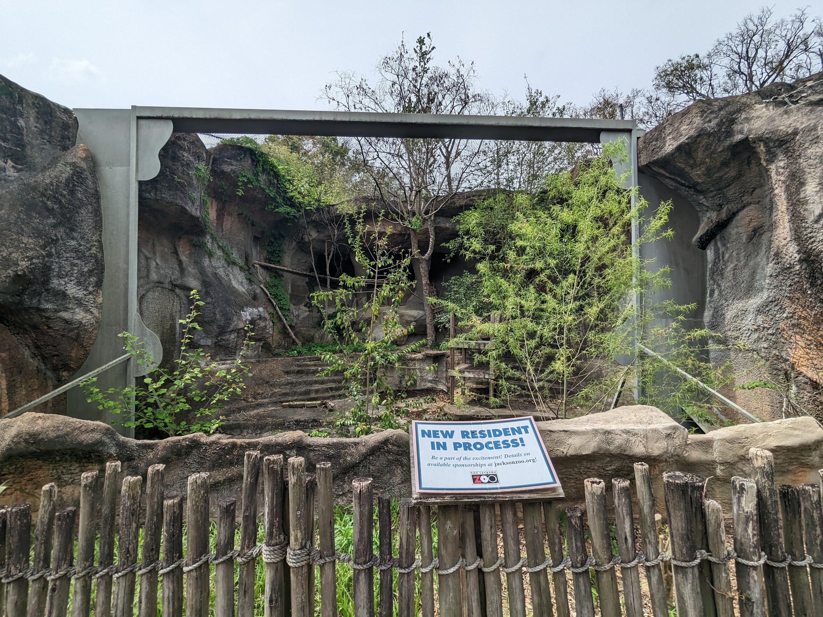 Asian Garden - empty exhibit