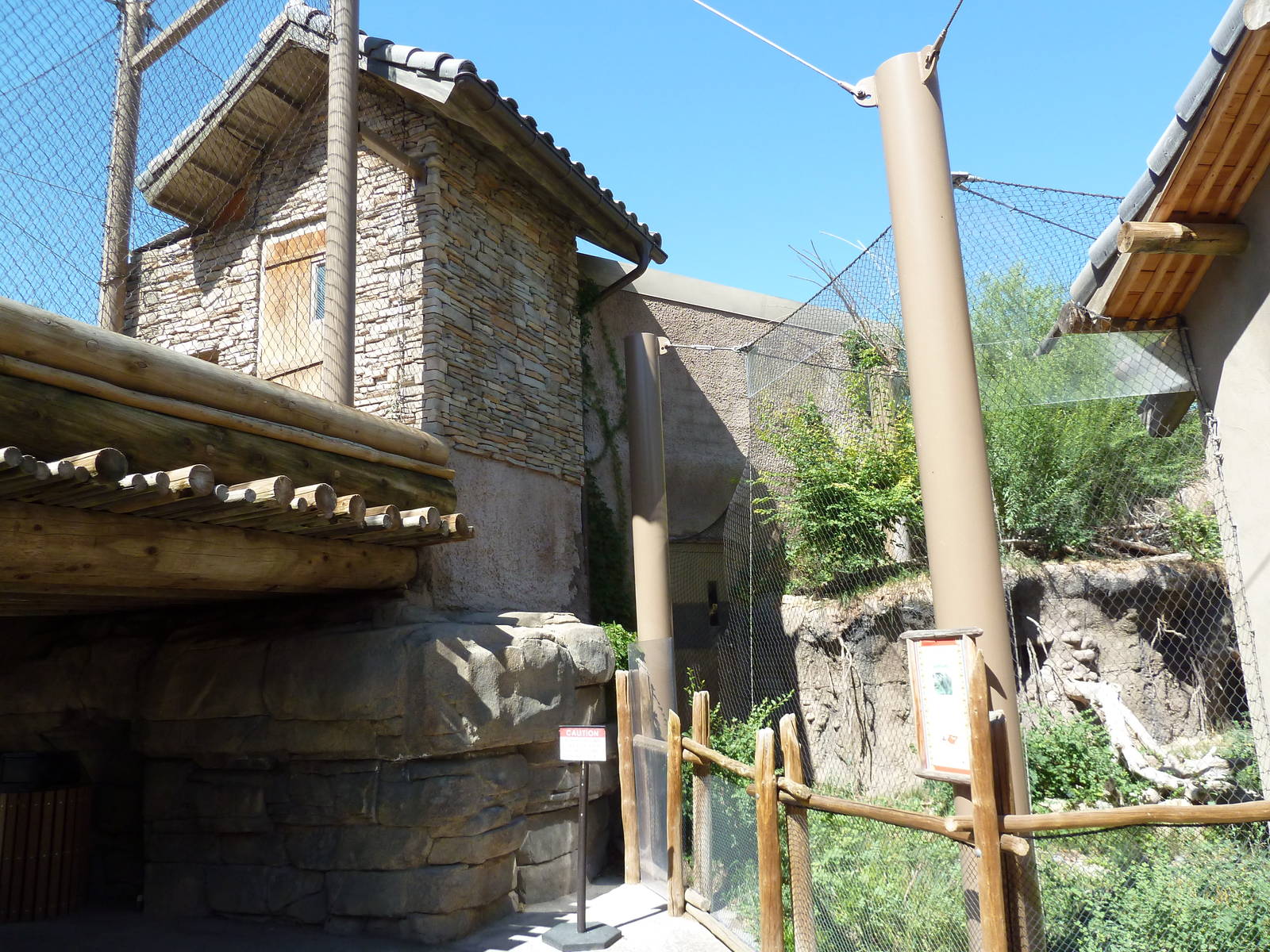 Asian Highlands - Amur Tiger Exhibit Bridge + Pallas' Cat Exhibit