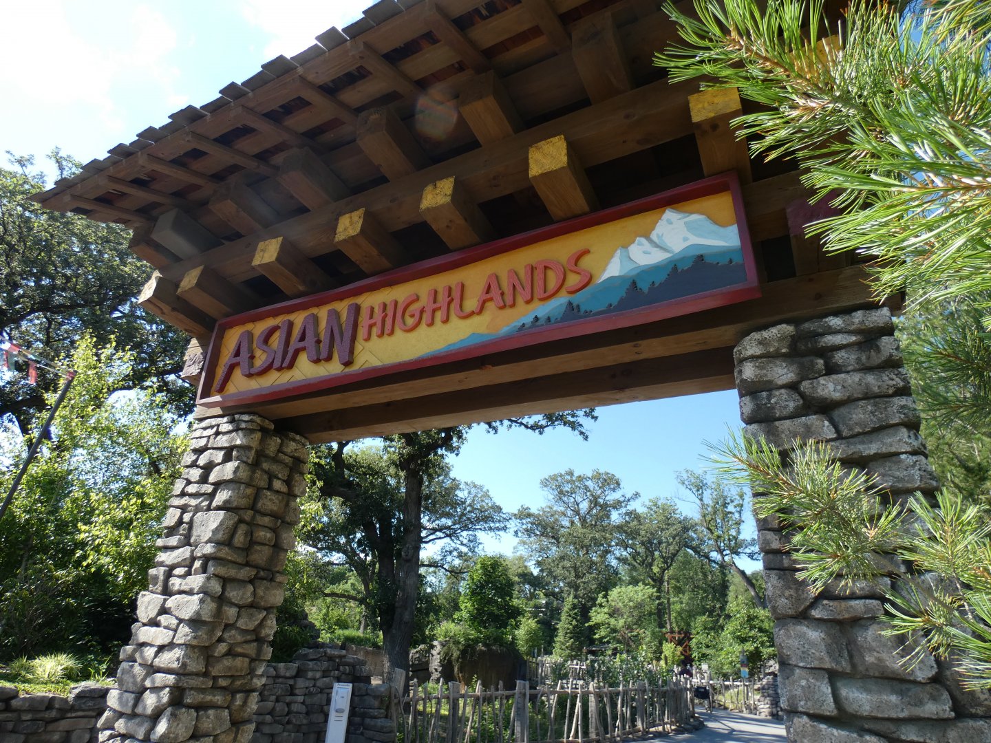 Asian Highlands Entrance - Jun. 2021
