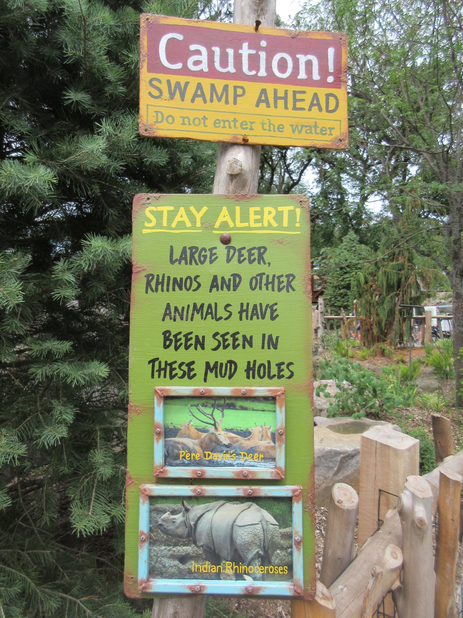 Asian Highlands: Phase One - Greater One-horned Rhino/Pere Davids Deer Exhibit