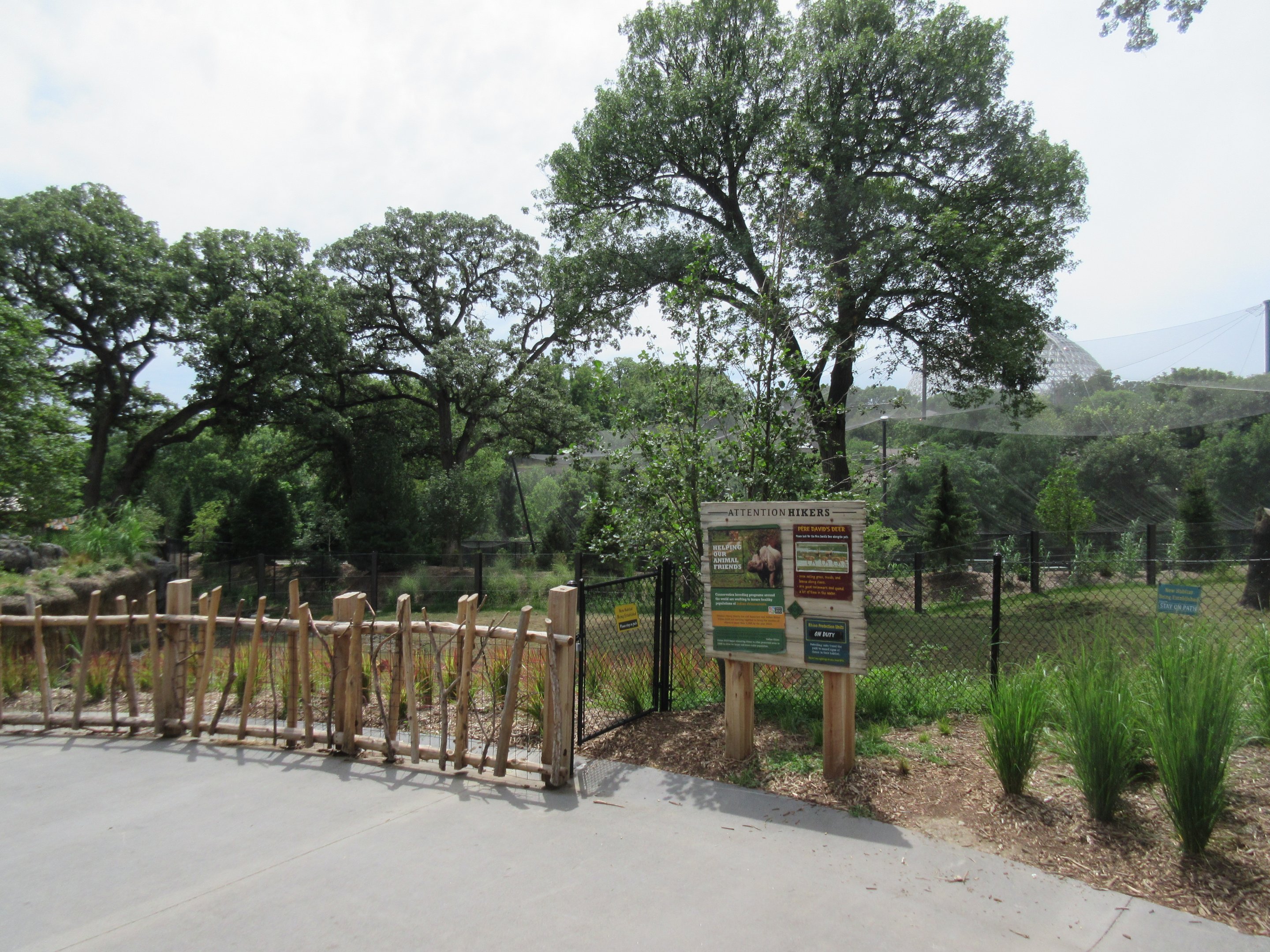 Asian Highlands: Phase One - Greater One-horned Rhino/Pere Davids Deer Exhibit