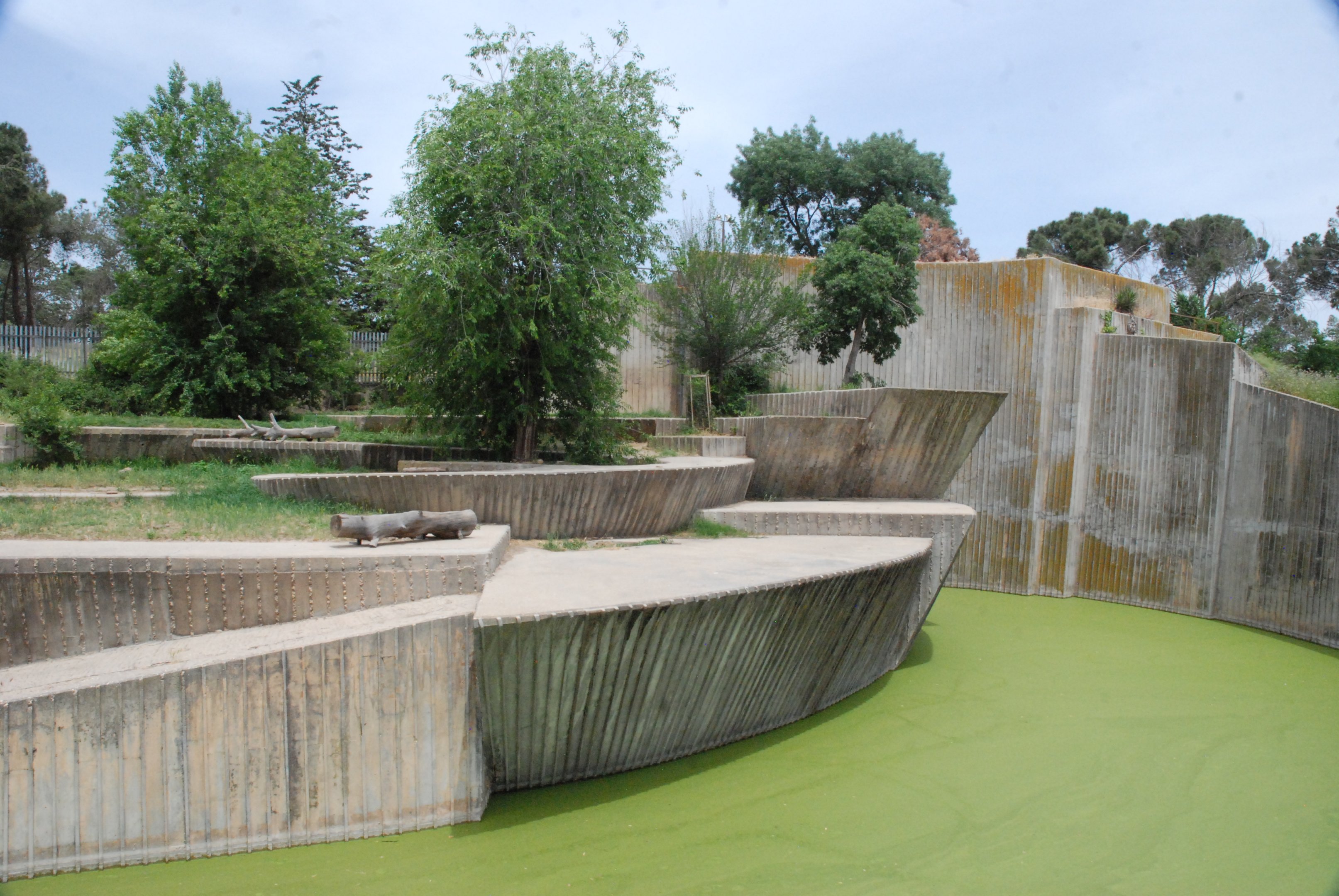 Asian Lion Enclosure at Zoo Aquarium de Madrid, 20th May 2022