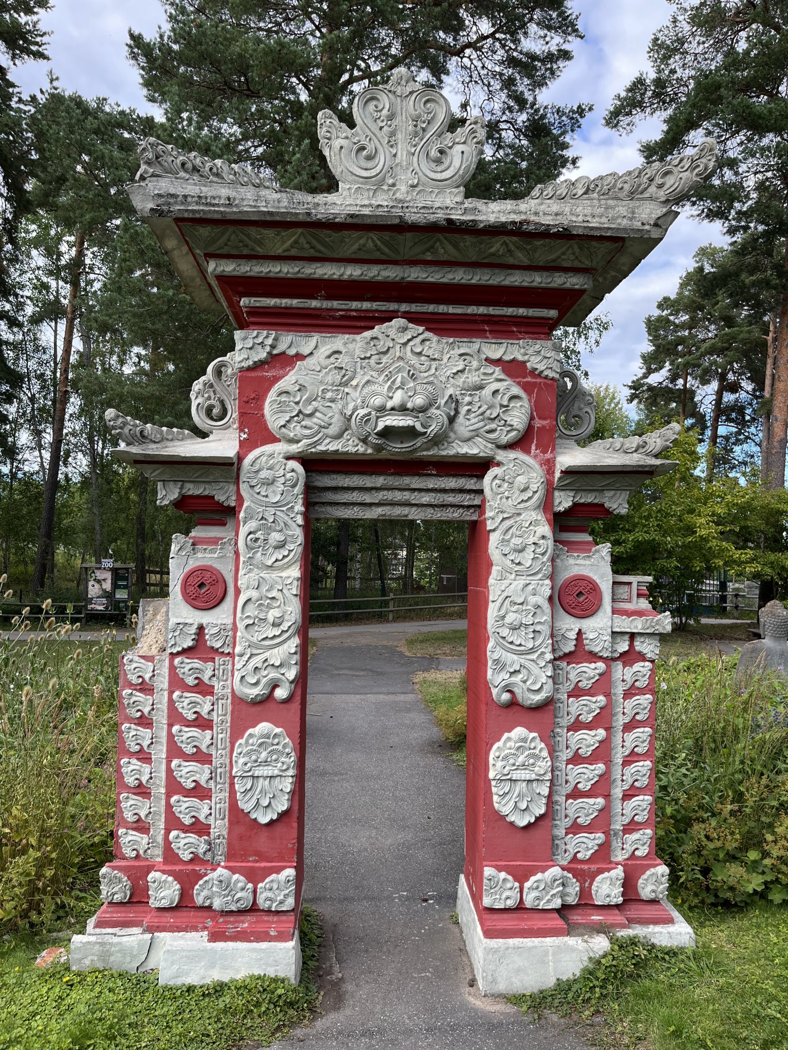 Asian Pavilion Statue