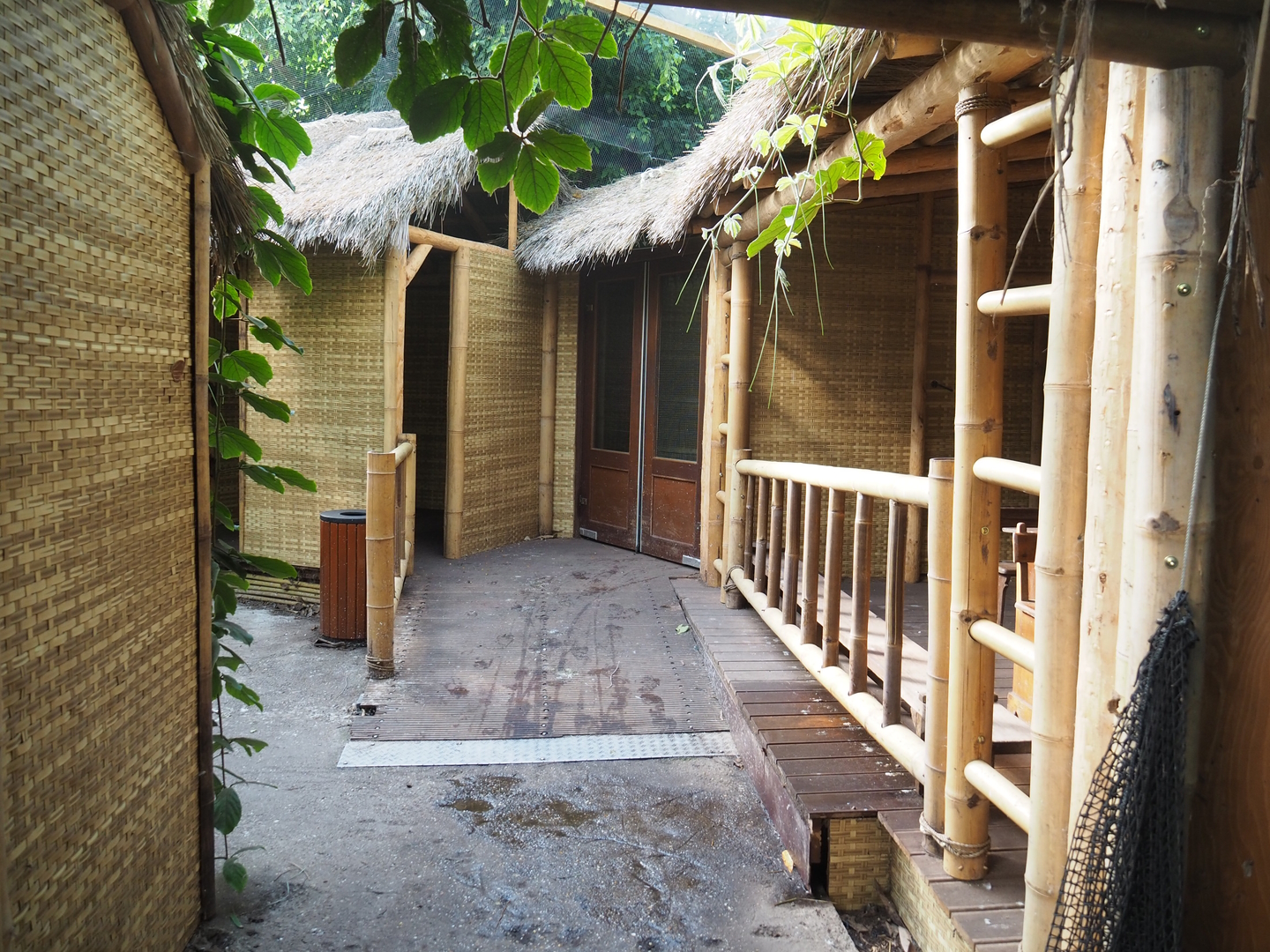 Asian/Philippines section of the tropical hall - Themed village area, 2022-08-28